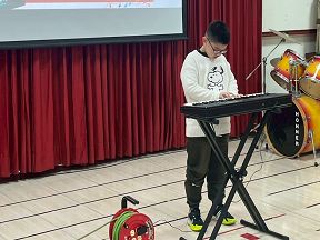 期末才藝表演及圖書志工表揚